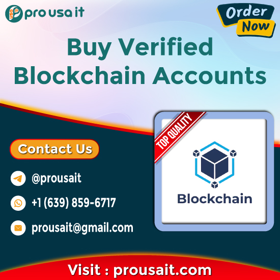 Buy Verified Blockchain Accounts