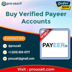 Buy Verified Payeer Accounts