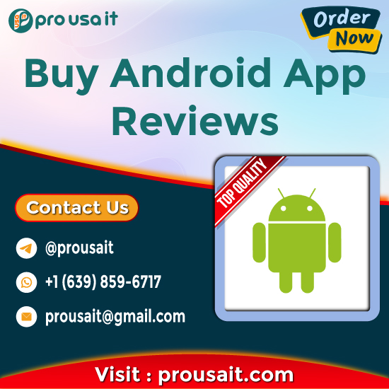 Buy Android App Reviews