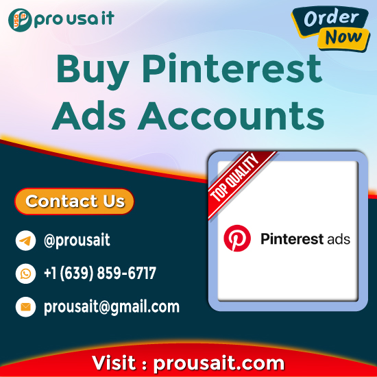 Buy Pinterest Ads Accounts